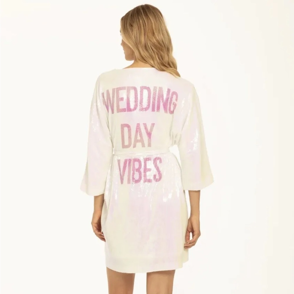 HAYLEY PAIGE ATHLEISURE ROBE - Wedding Day Vibes $108 NWOT